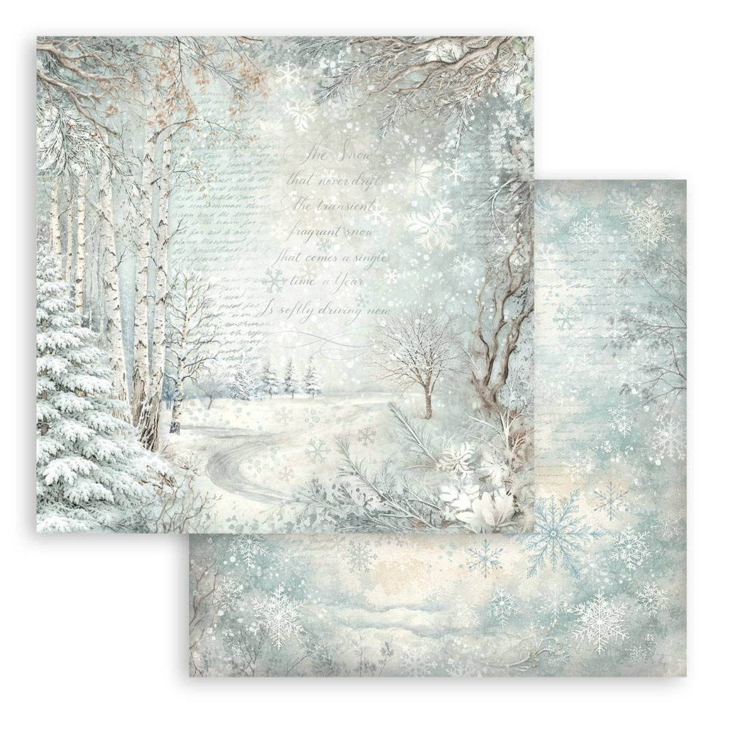 White Christmas Snowy Woods