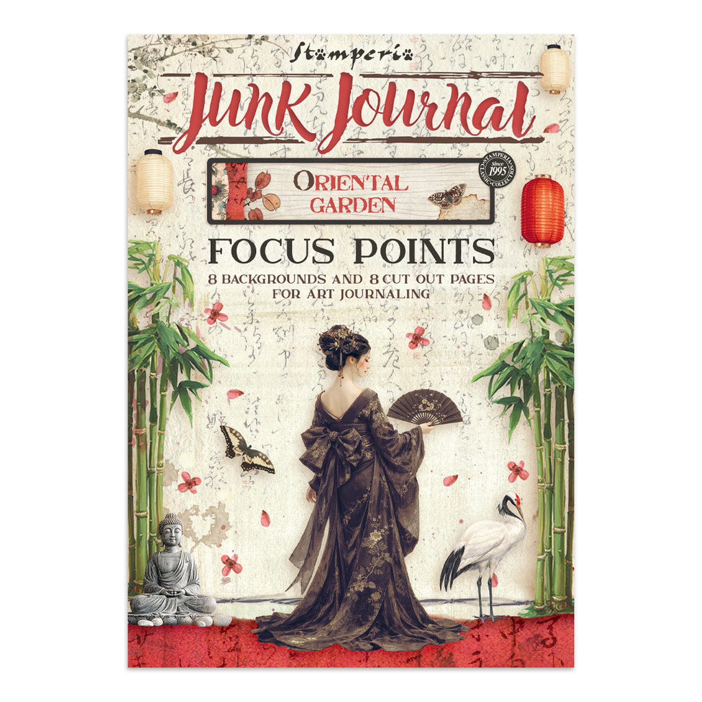 Oriental Garden Junk Journal Focus Points