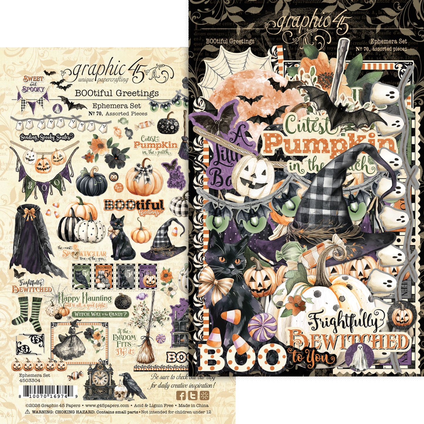 BOOtiful Greetings Ephemera