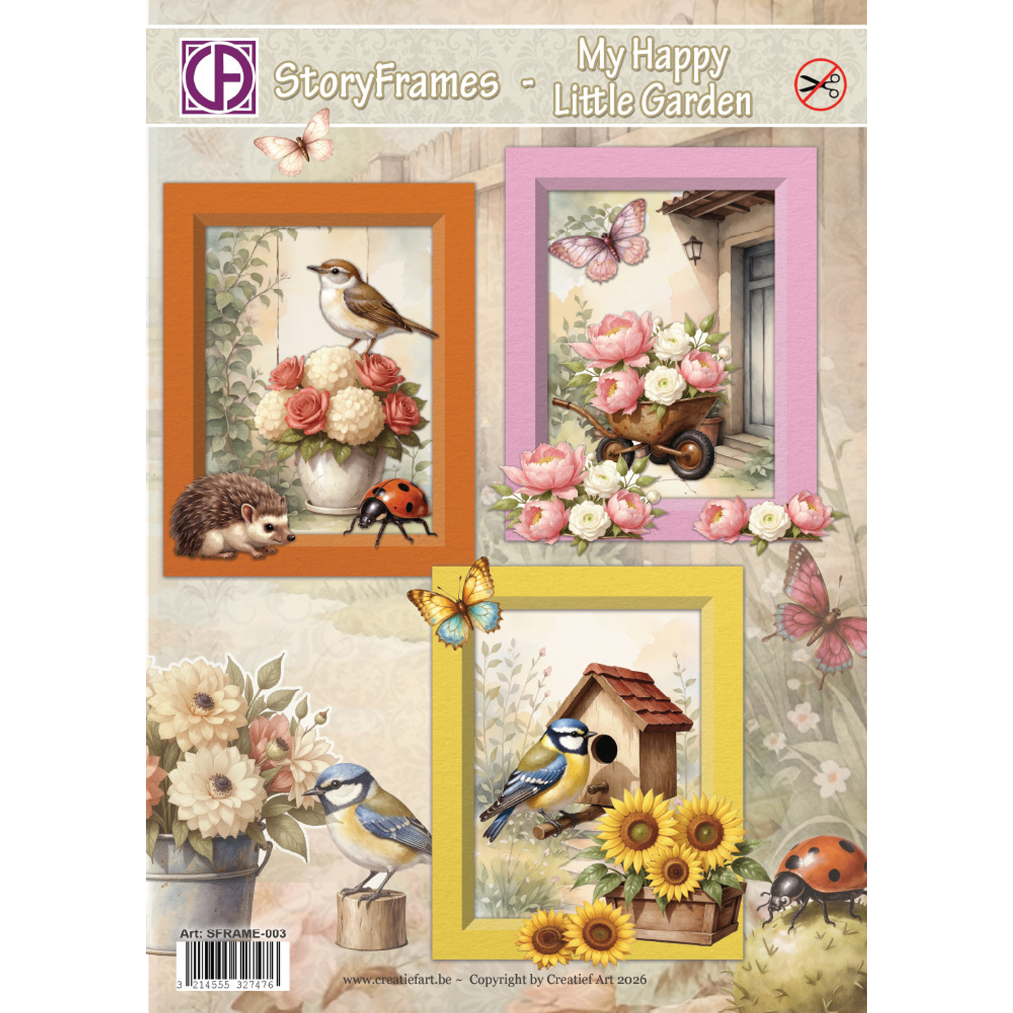 StoryFrames Card Kit My Happy Little Garden