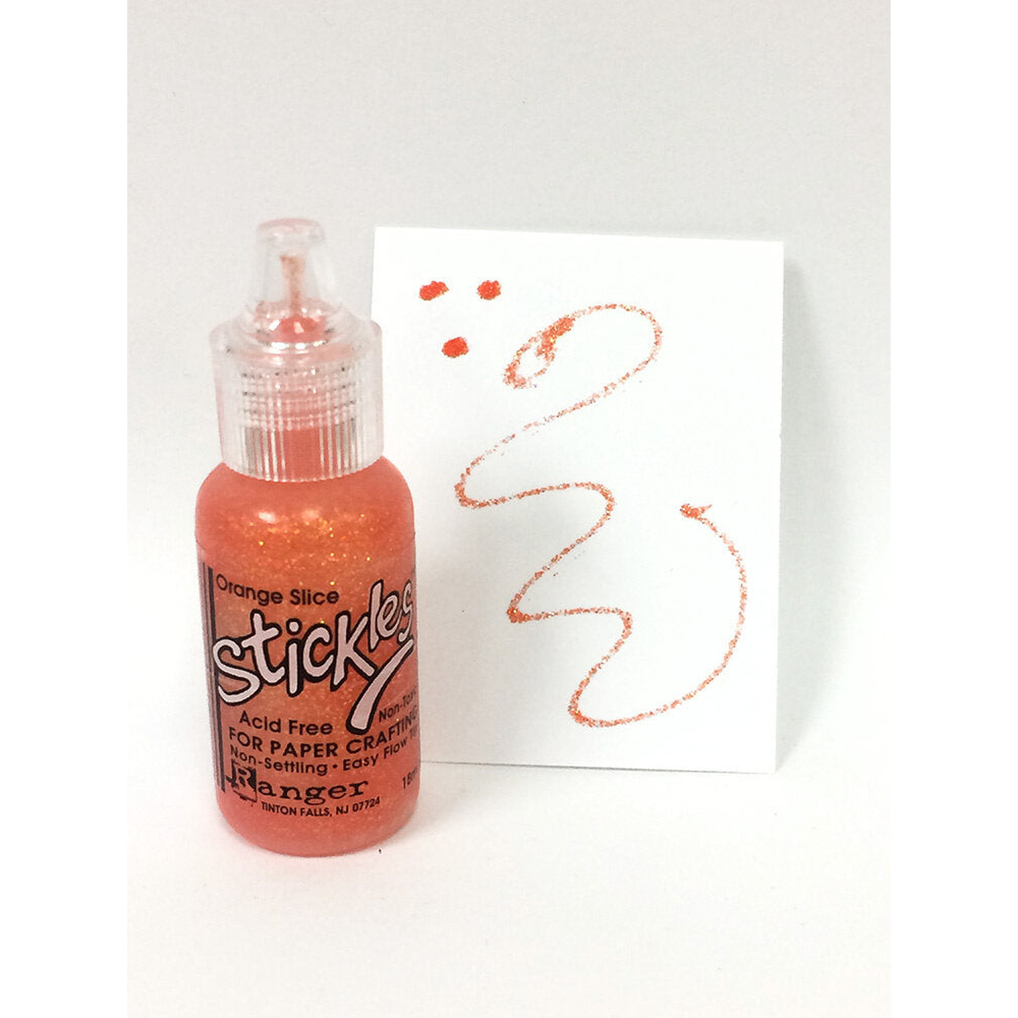 Ranger Stickles Glitter Glue Orange Slice