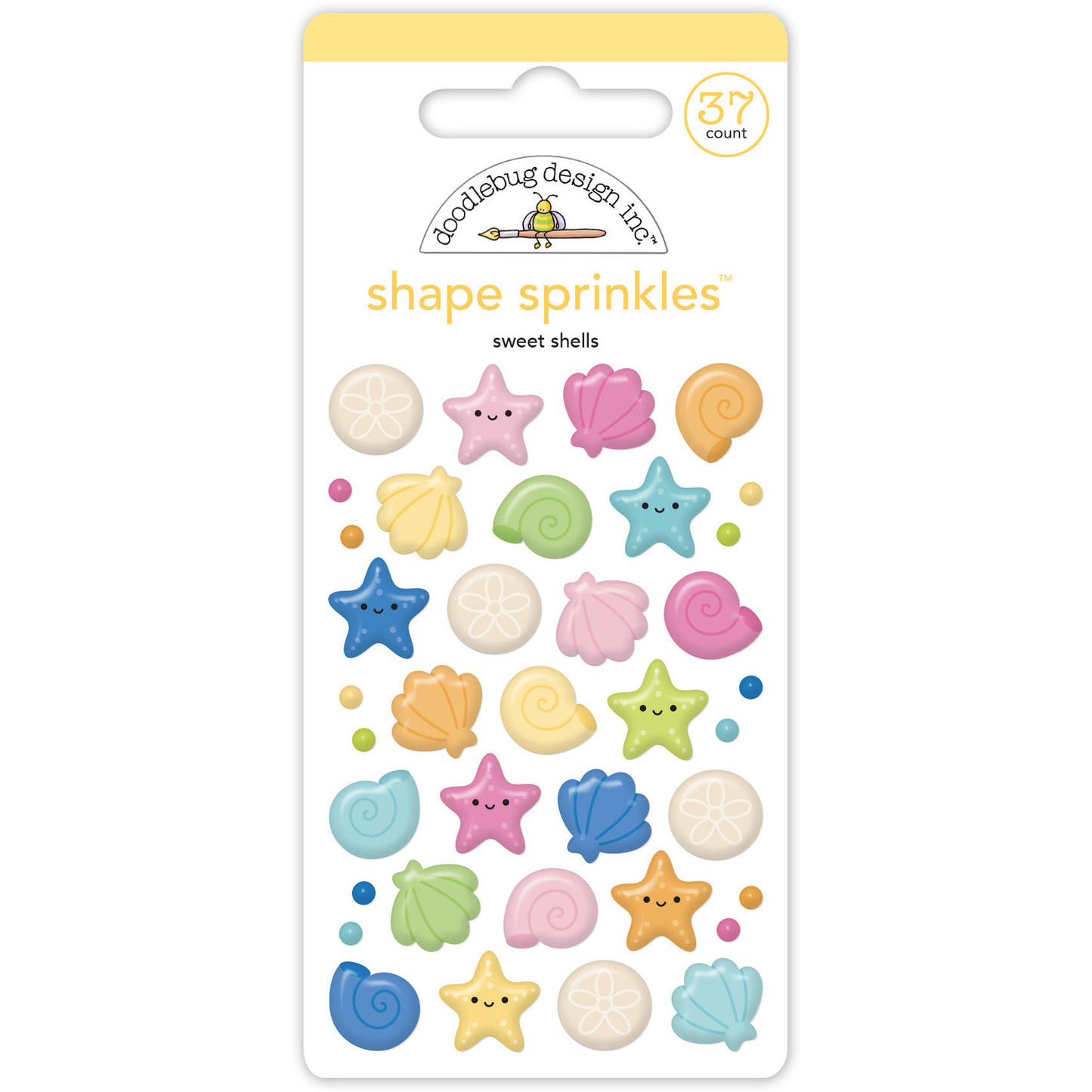 Summer Fun Sweet Shells Shape Sprinkles