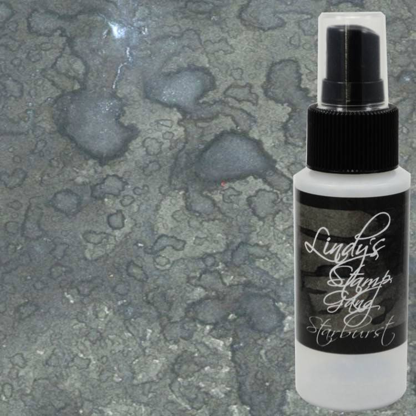 Black Orchid Silver Starburst Spray