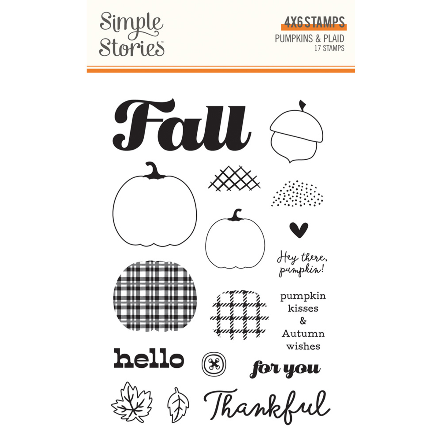 Pumpkins & Plaid Stamps