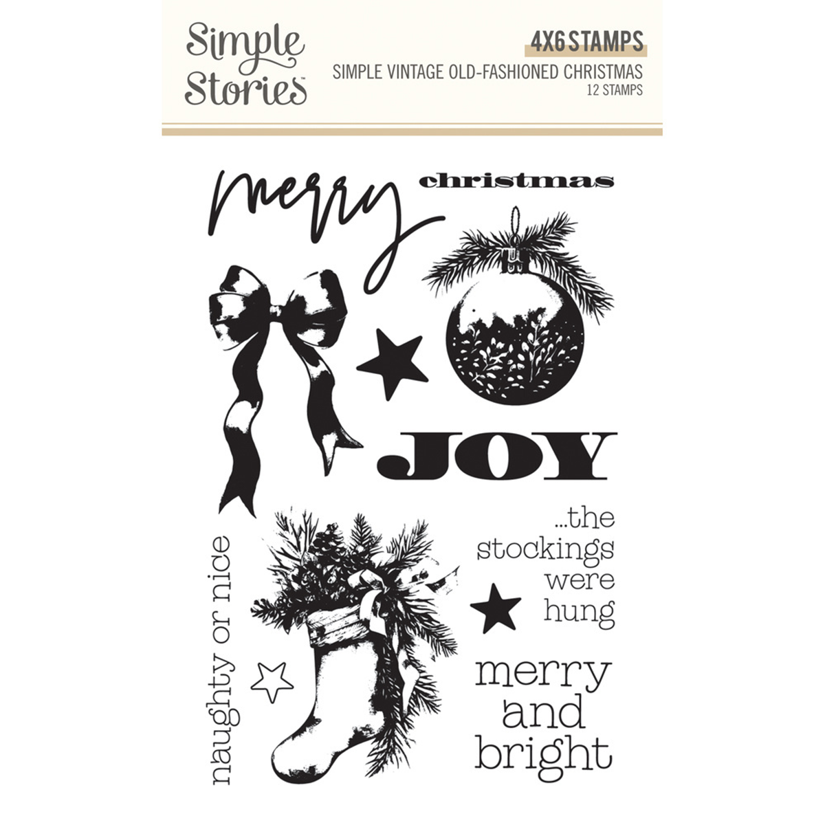 Simple Vintage Old-Fashioned Christmas