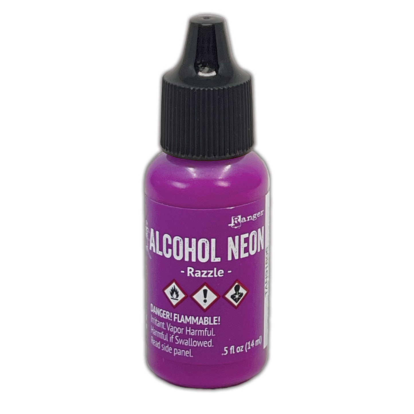Alcohol Ink Neon Razzle