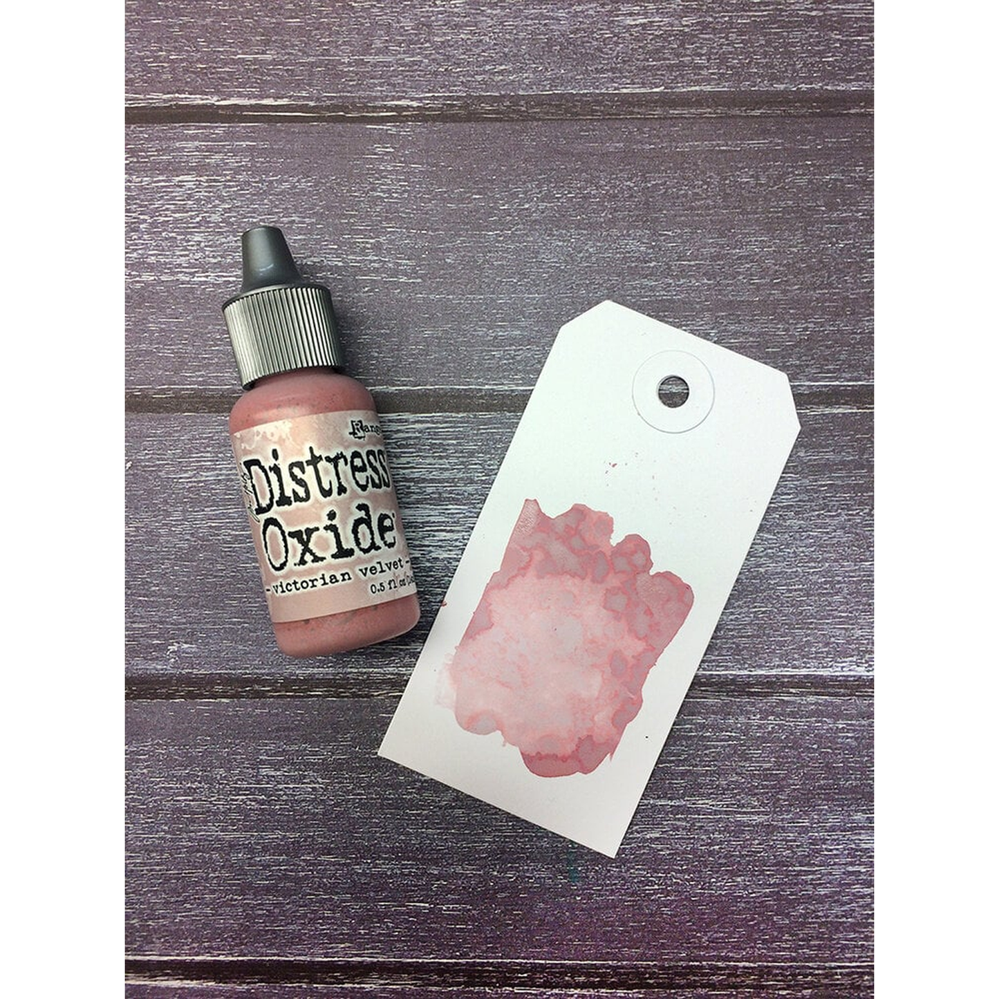 Tim Holtz Distress Oxide Ink Re-Inker Victorian Velvet