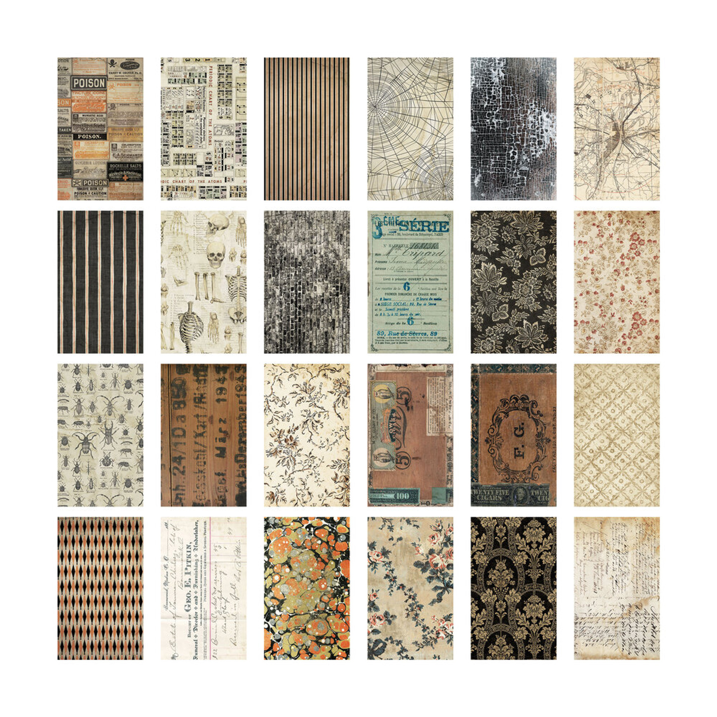 Tim Holtz Halloween Backdrops