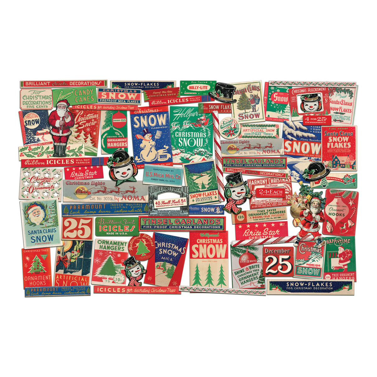 Tim Holtz Christmas Layers Five & Dime