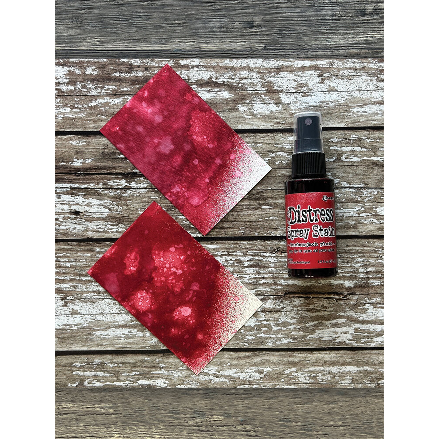 Distress Spray Stain - Lumberjack Plaid