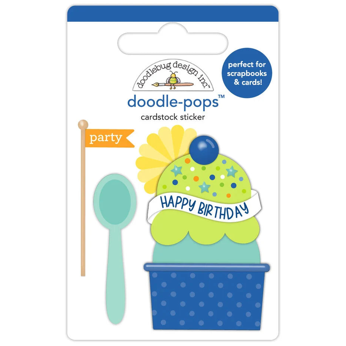 Balloons & Banners Doodle-Pops Birthday Sundae