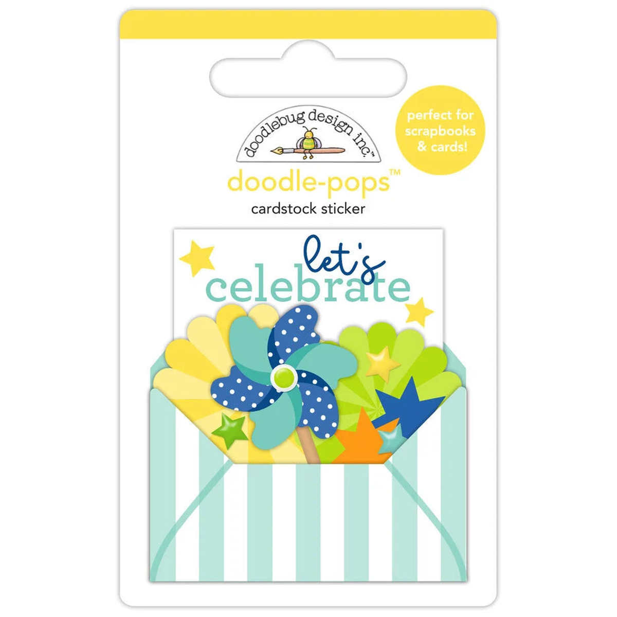Balloons & Banners Doodle-Pops Let's Celebrate