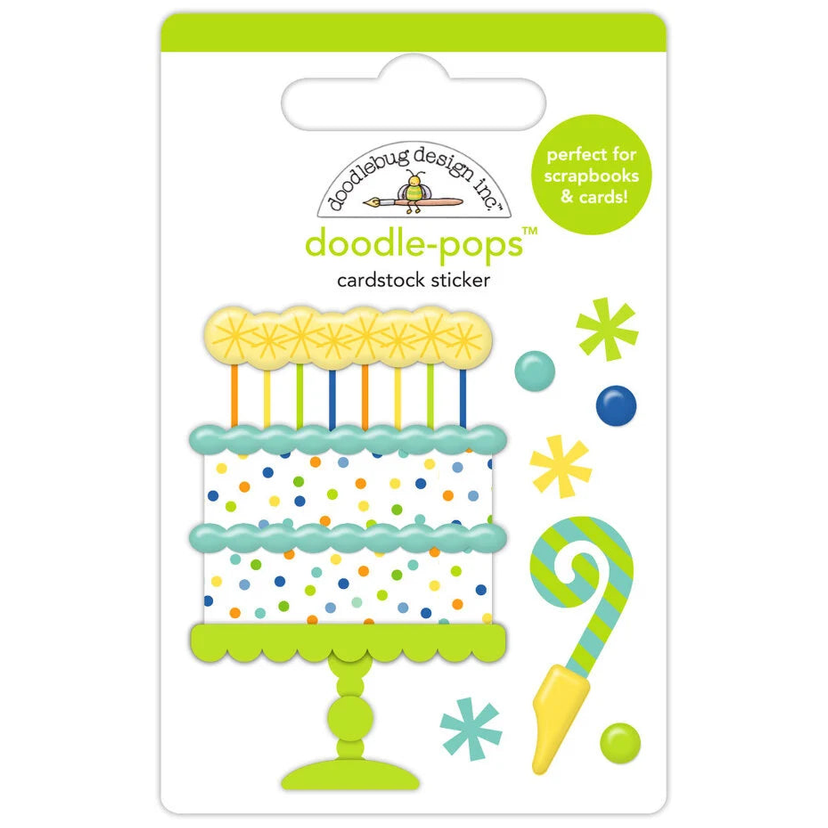 Balloons & Banners Doodle-Pops Party Time