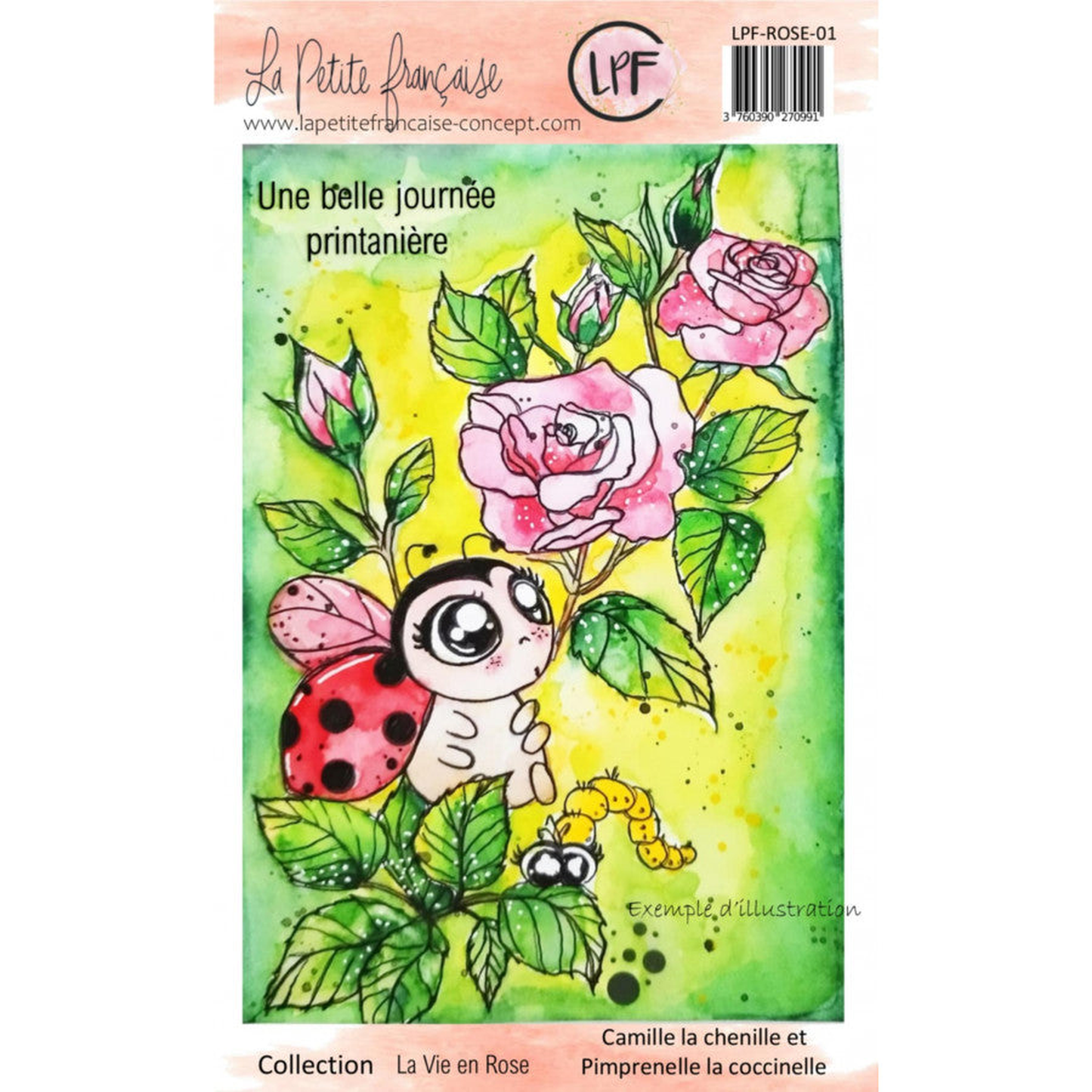 La vie en rose - Camille la chenille et Pimprenelle la coccinelle