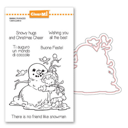 Bimba e pupazzo