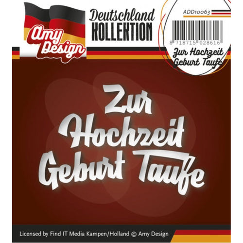 Zur Hochzeit, Geburt, Taufe