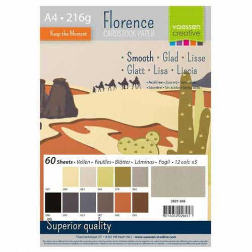 Florence Cardstock Erdtöne