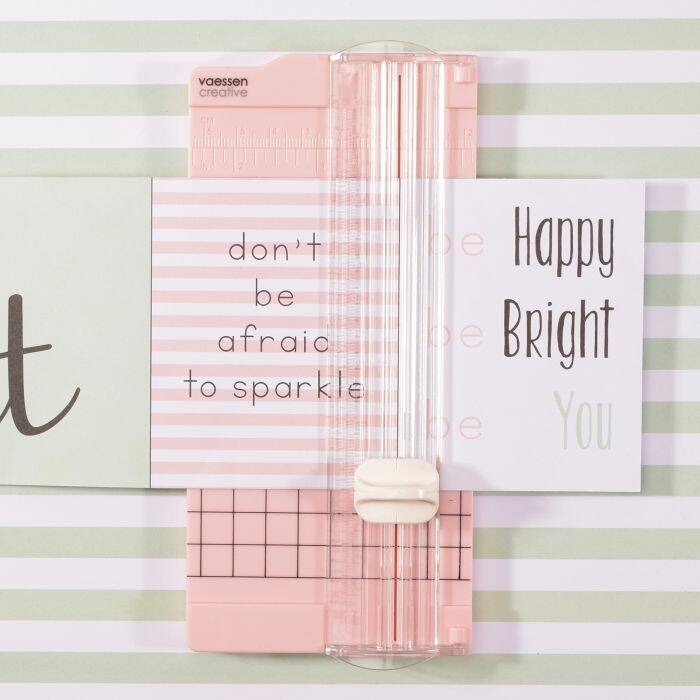 Papierschneider Mini Rosa