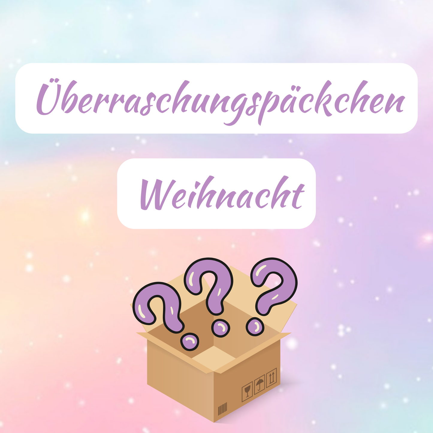 Überraschungspäckchen Weihnachten