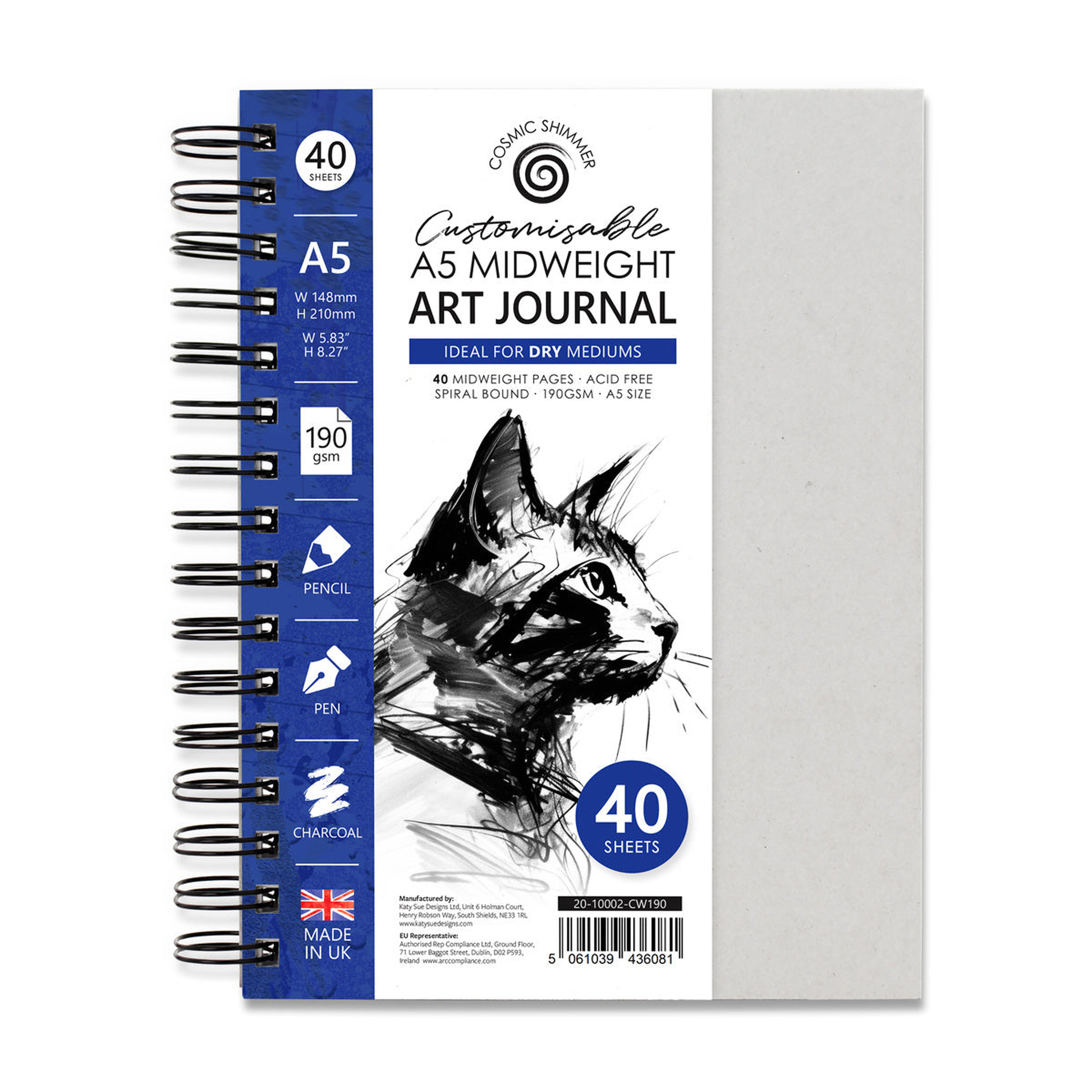 Art Journal Customisable Midweight