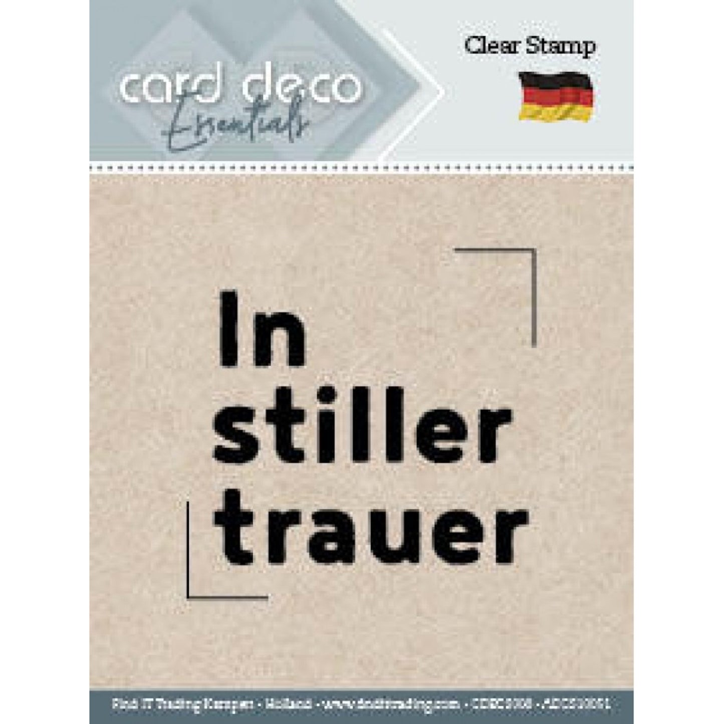In stiller Trauer