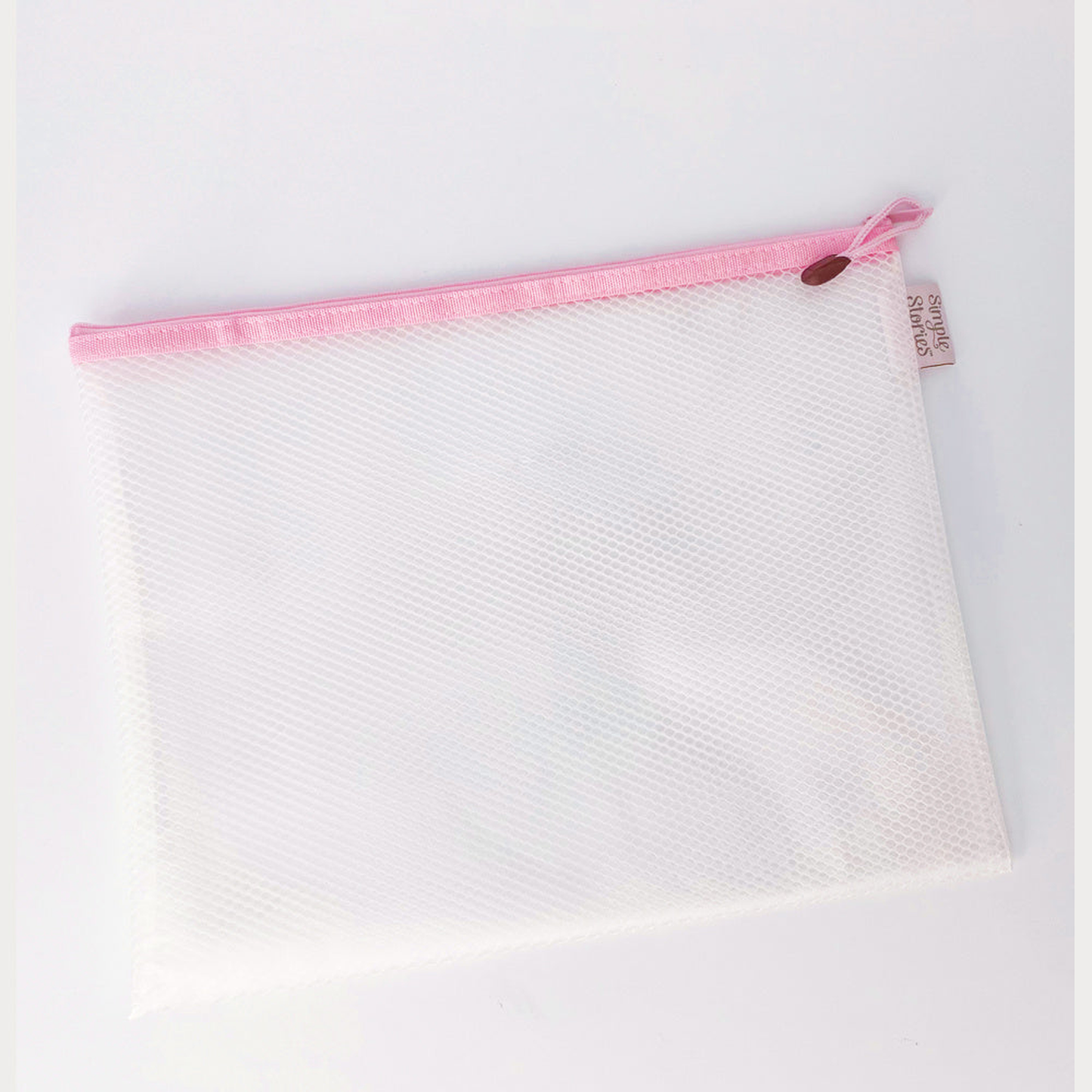 Simple Stories Craft Storage Pouch Medium Pink