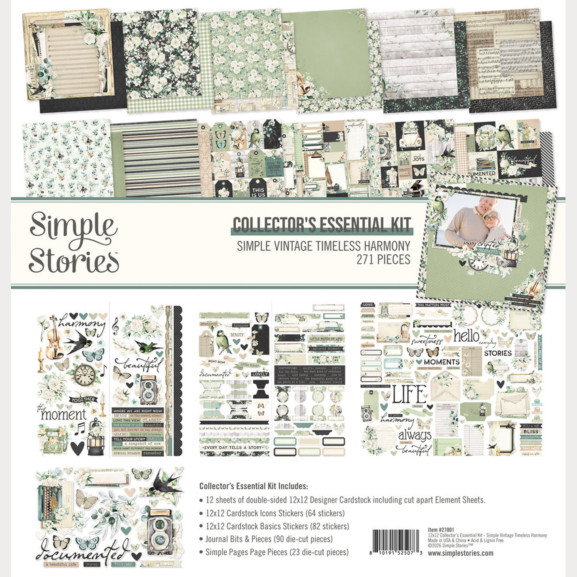 Simple Vintage Timeless Harmony Collectors Essentials Kit