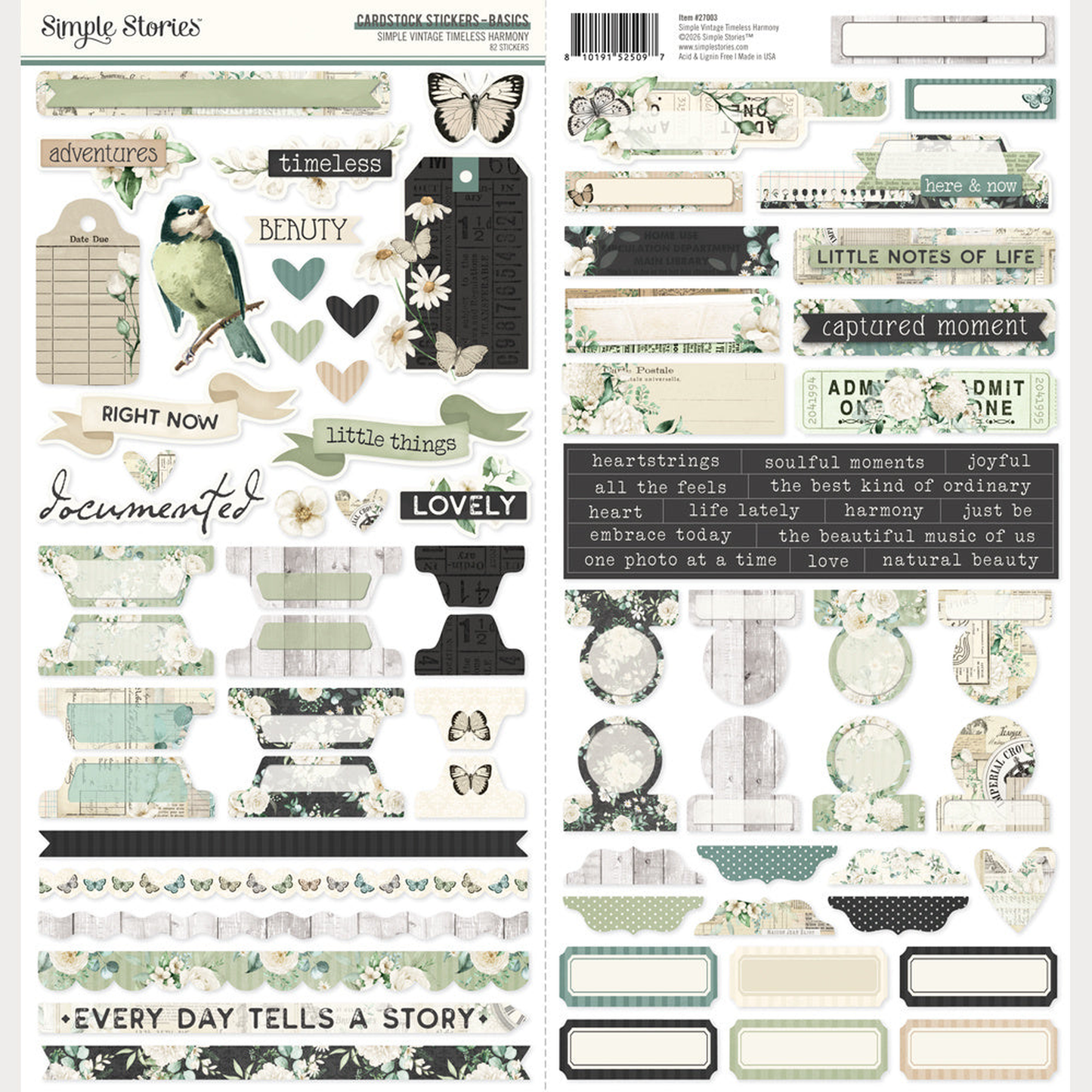 Simple Vintage Timeless Harmony Basics