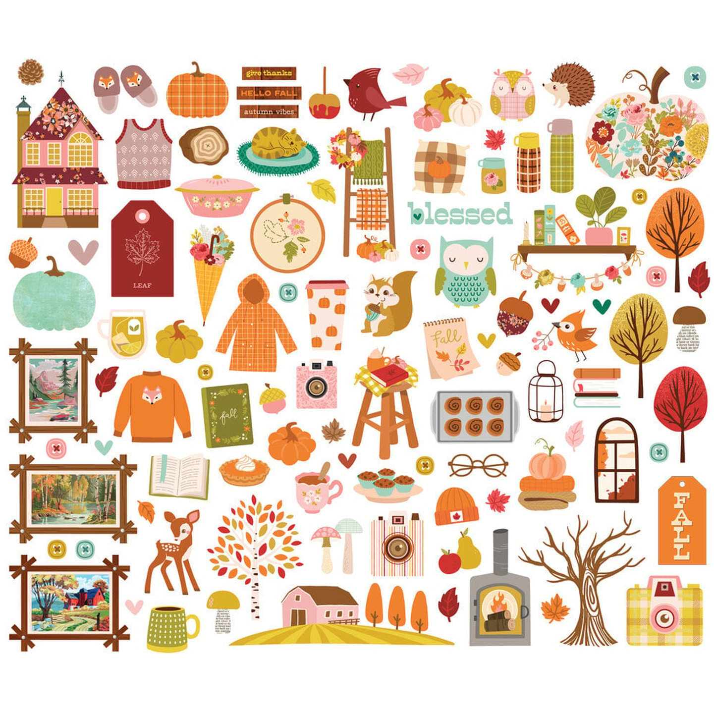 Pumpkins & Plaid Bits & Pieces