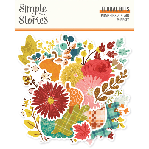 Pumpkins & Plaid Floral Bits & Pieces