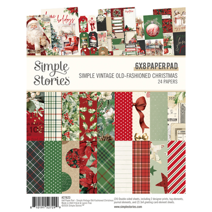 Simple Vintage Old-Fashioned Christmas