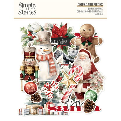 Simple Vintage Old-Fashioned Christmas
