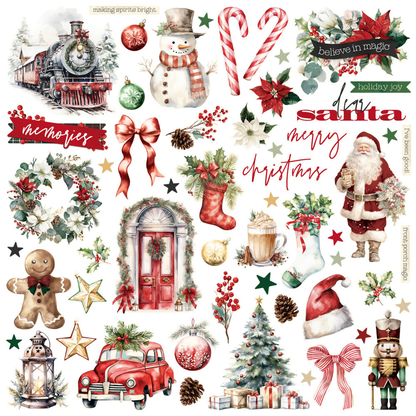 Simple Vintage Old-Fashioned Christmas