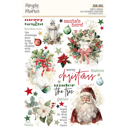 Simple Vintage Old-Fashioned Christmas