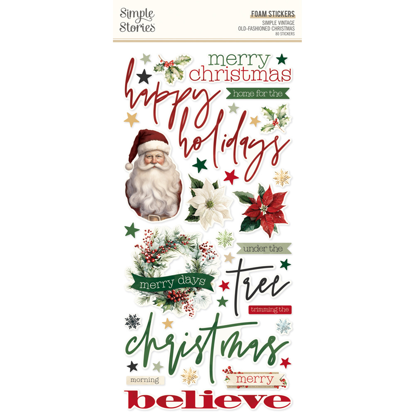 Simple Vintage Old-Fashioned Christmas