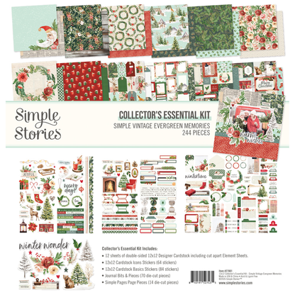 Simple Vintage Evergreen Memories Collectors Essentials Kit