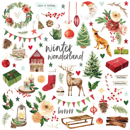 Simple Vintage Evergreen Memories