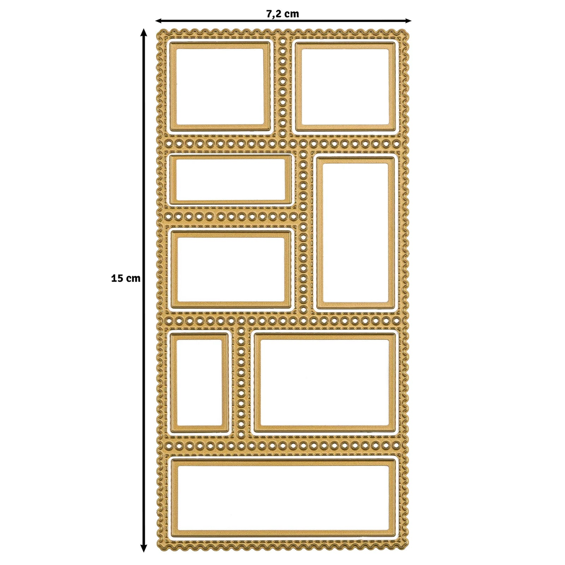 Mini Stanzschablonen Briefmarken