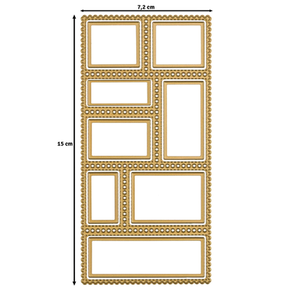 Mini Stanzschablonen Briefmarken