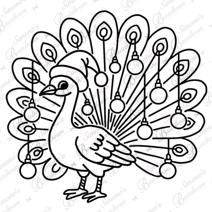 Digistamp Pfau