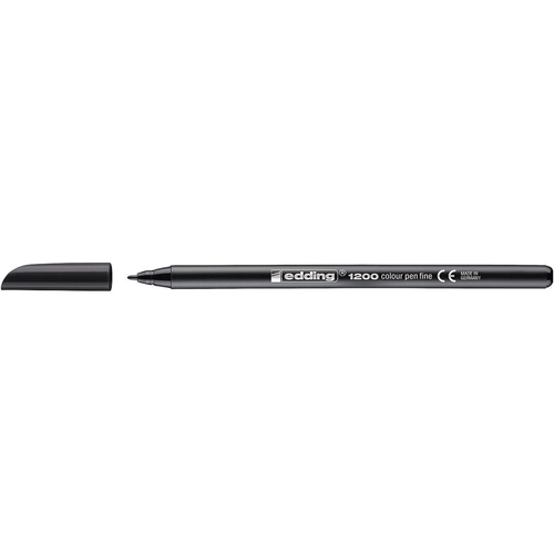 e-1200 Colour Pen Fine Black