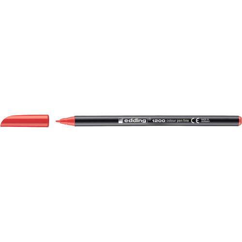 e-1200 Colour Pen Fine Red