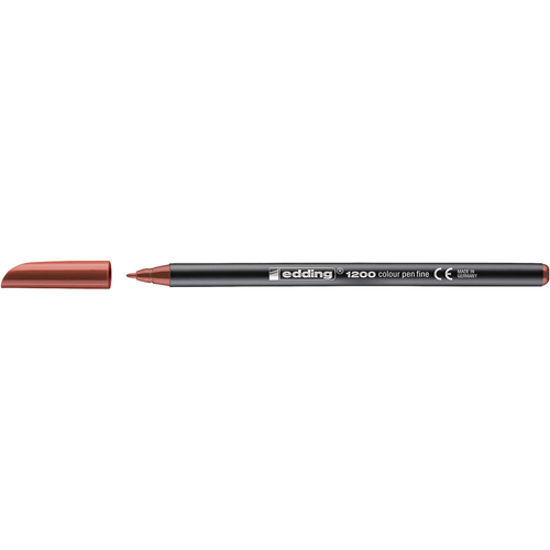 e-1200 Colour Pen Fine Brown