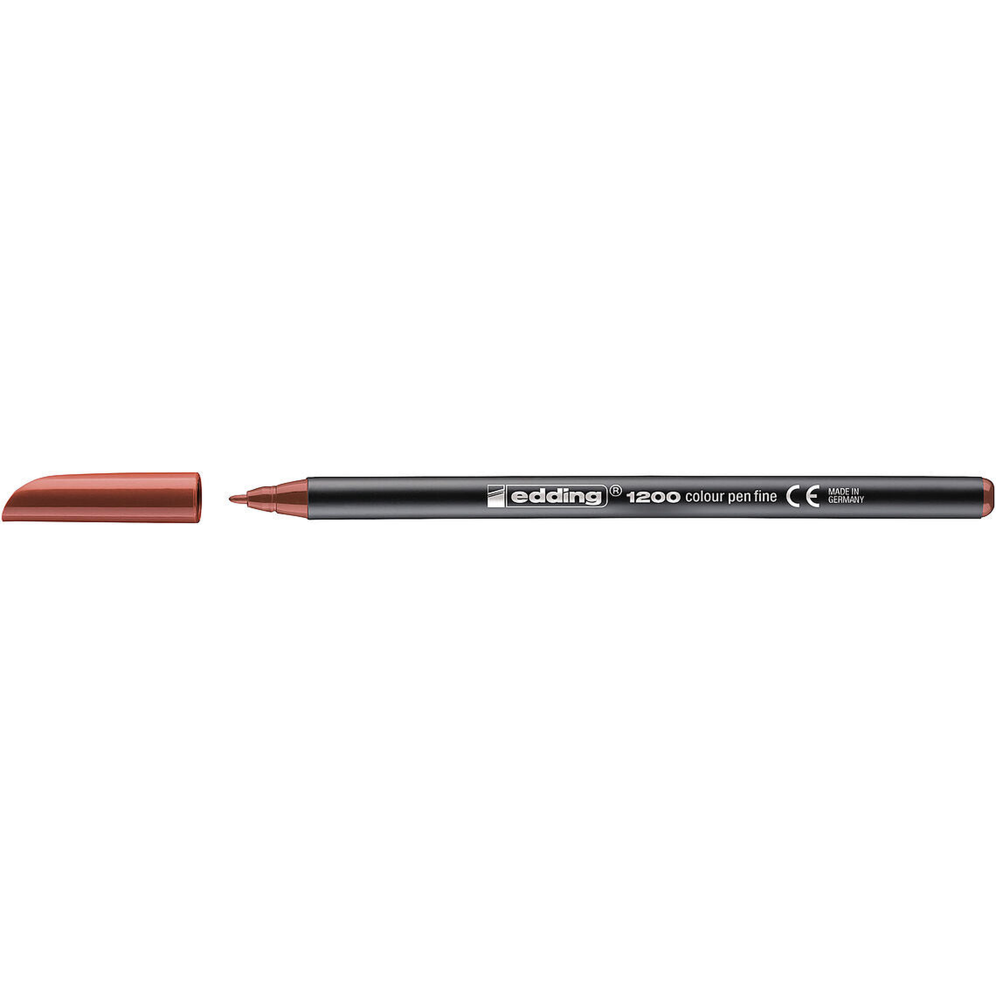 e-1200 Colour Pen Fine Brown