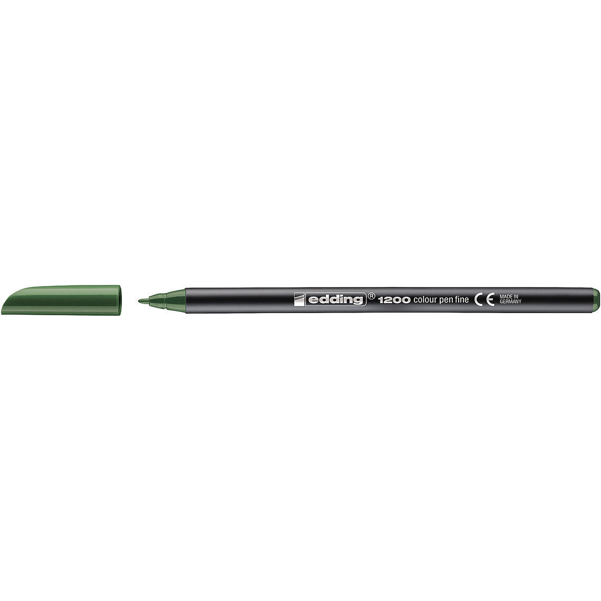 e-1200 Colour Pen Fine Olive Green