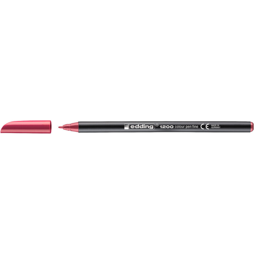e-1200 Colour Pen Fine Carmine Red