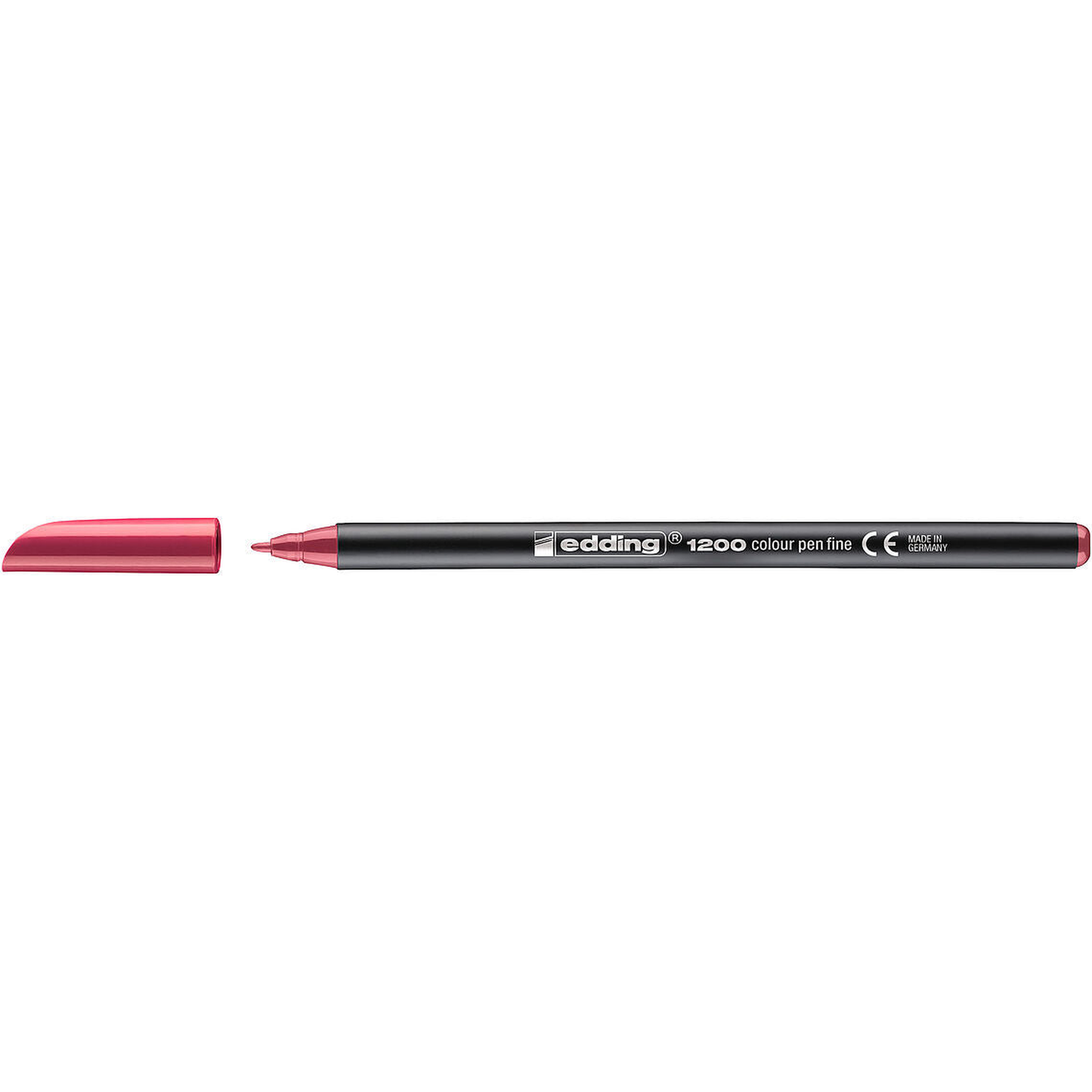 e-1200 Colour Pen Fine Carmine Red
