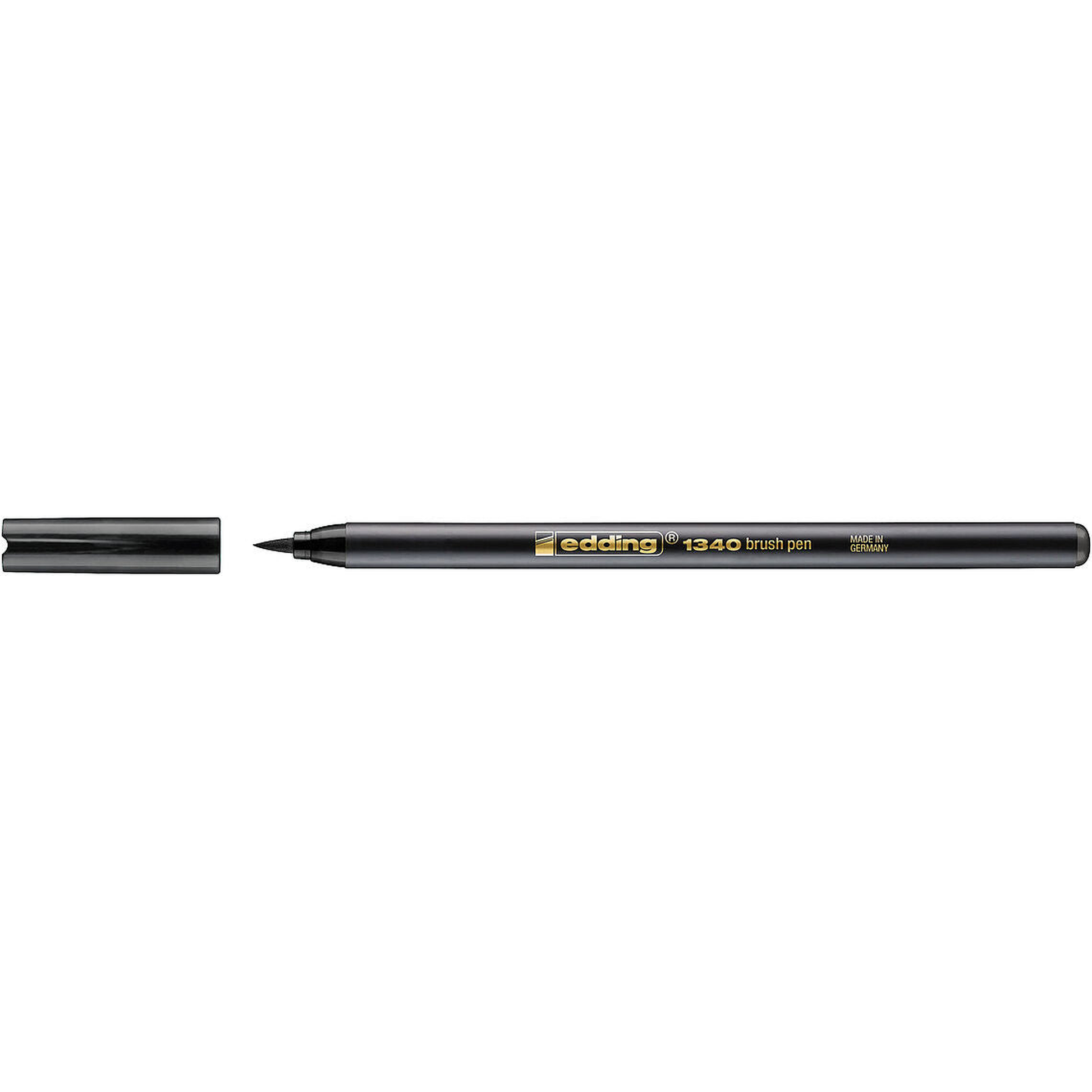 e-1340 Brush Pen Black