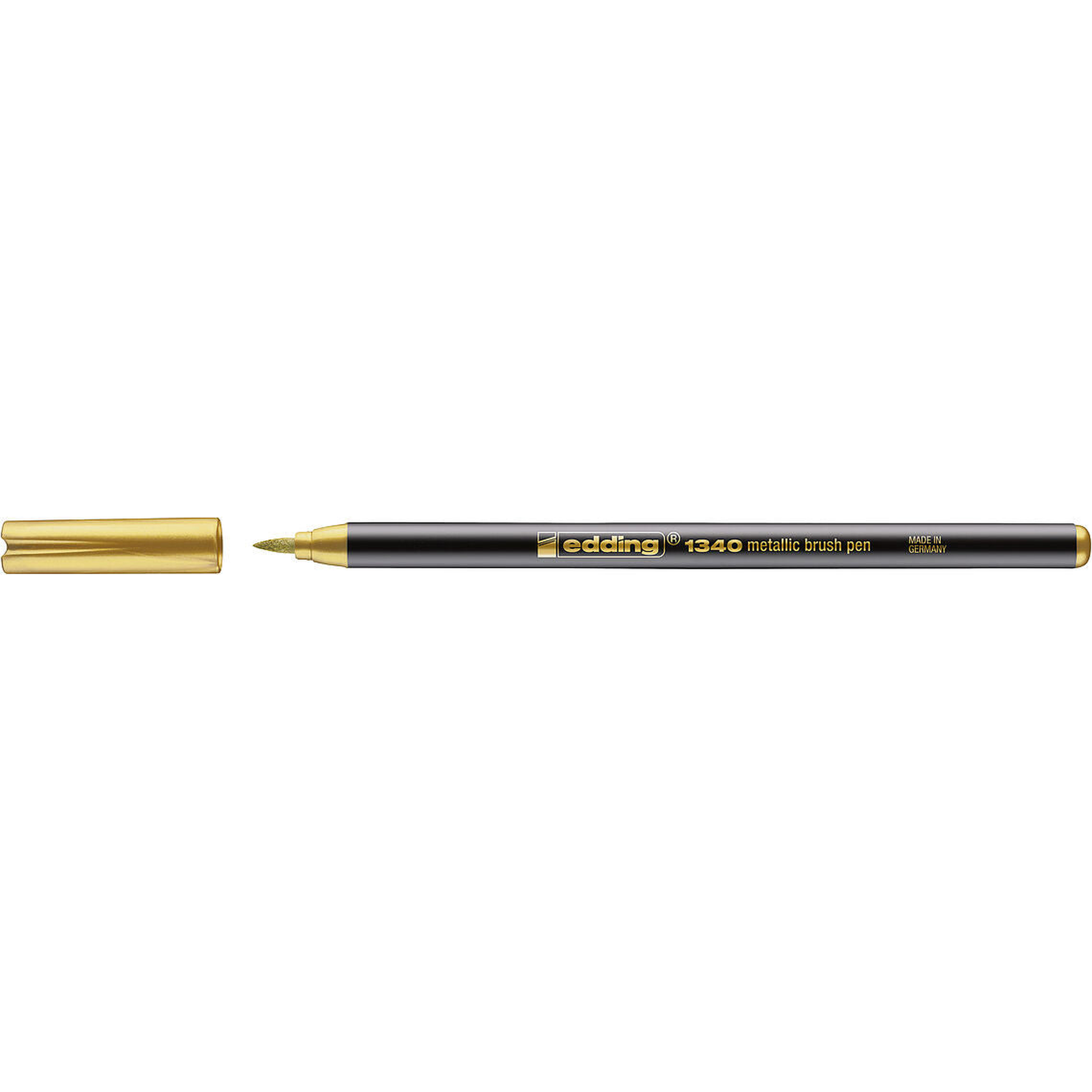 e-1340 Brush Pen Metallic Gold