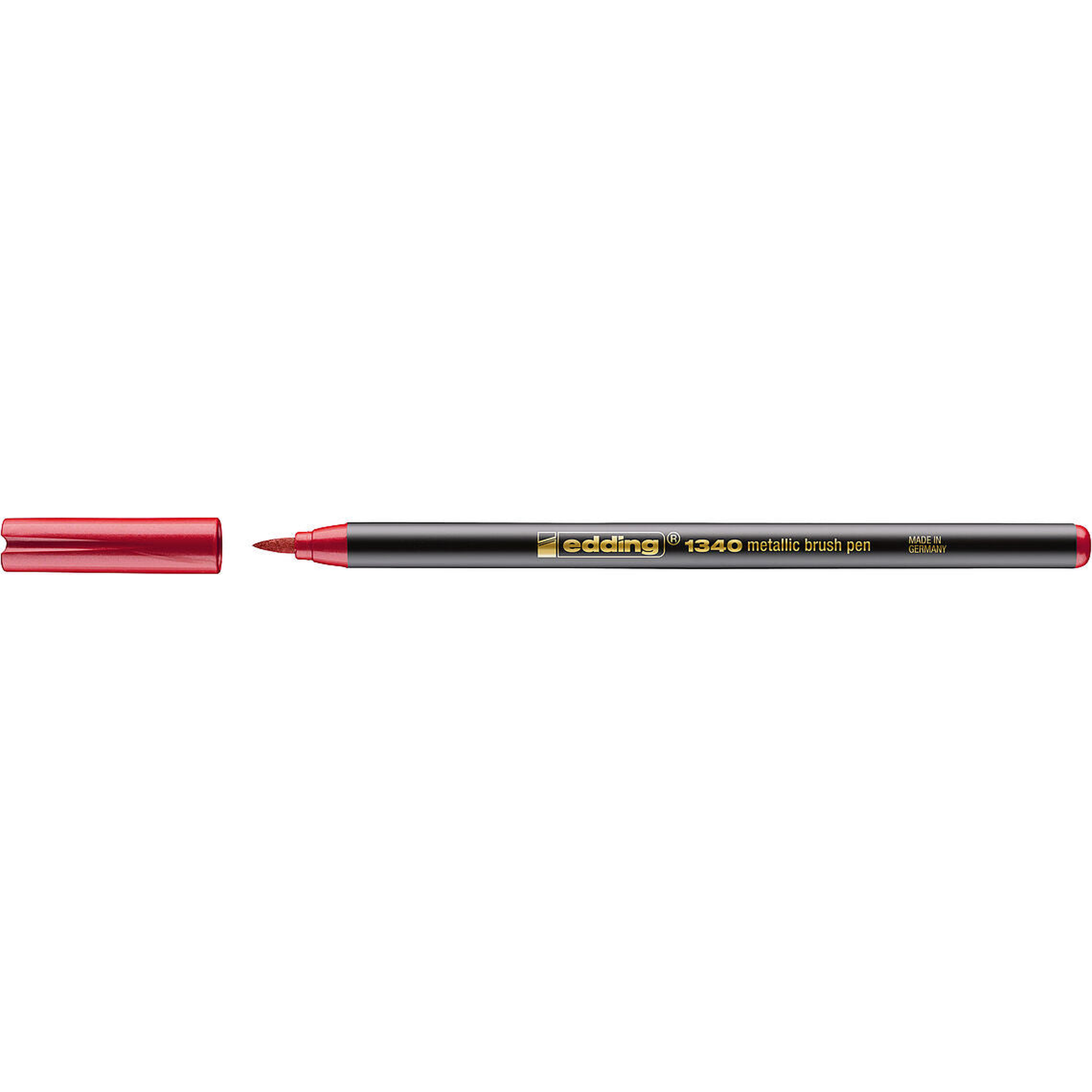 e-1340 Brush Pen Metallic Red